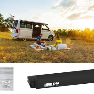 Fiamma F40Van 210 Awning - Deep Black (07503Q01R)