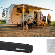 Load image into Gallery viewer, Fiamma F45S 260 Awning without Brackets Deep Black, Royal Grey