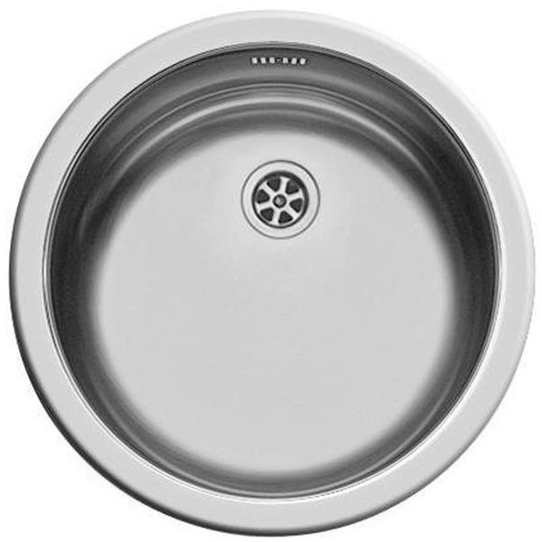 Round Inset Sink Stainless Steel 450 Diameter